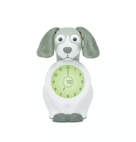 Réveil Veilleuse Davy le chien - Vert signé Zazu
