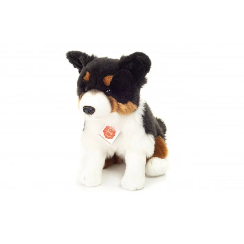 Marionnette Peluche Border Collie Hansa - Taille Medium, Réaliste, Neuf