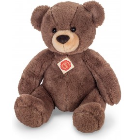 Ours en peluche chocolat signé Teddy Hermann
