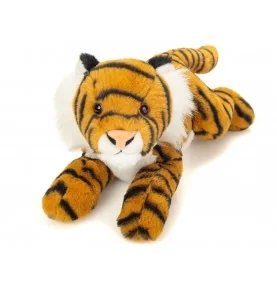 Peluche Tigre Hermann Teddy Collection - 32 Cm, Marron Et Noir, Neuf, Modèle 90448