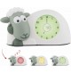 Réveil Veilleuse Sam l'Agneau sage signée Zazu Kids