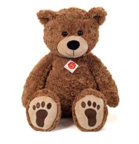 Peluche ours marron - 55 cm signée Teddy Hermann